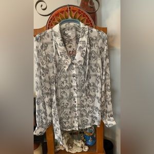 Pendelton Dress Blouse
